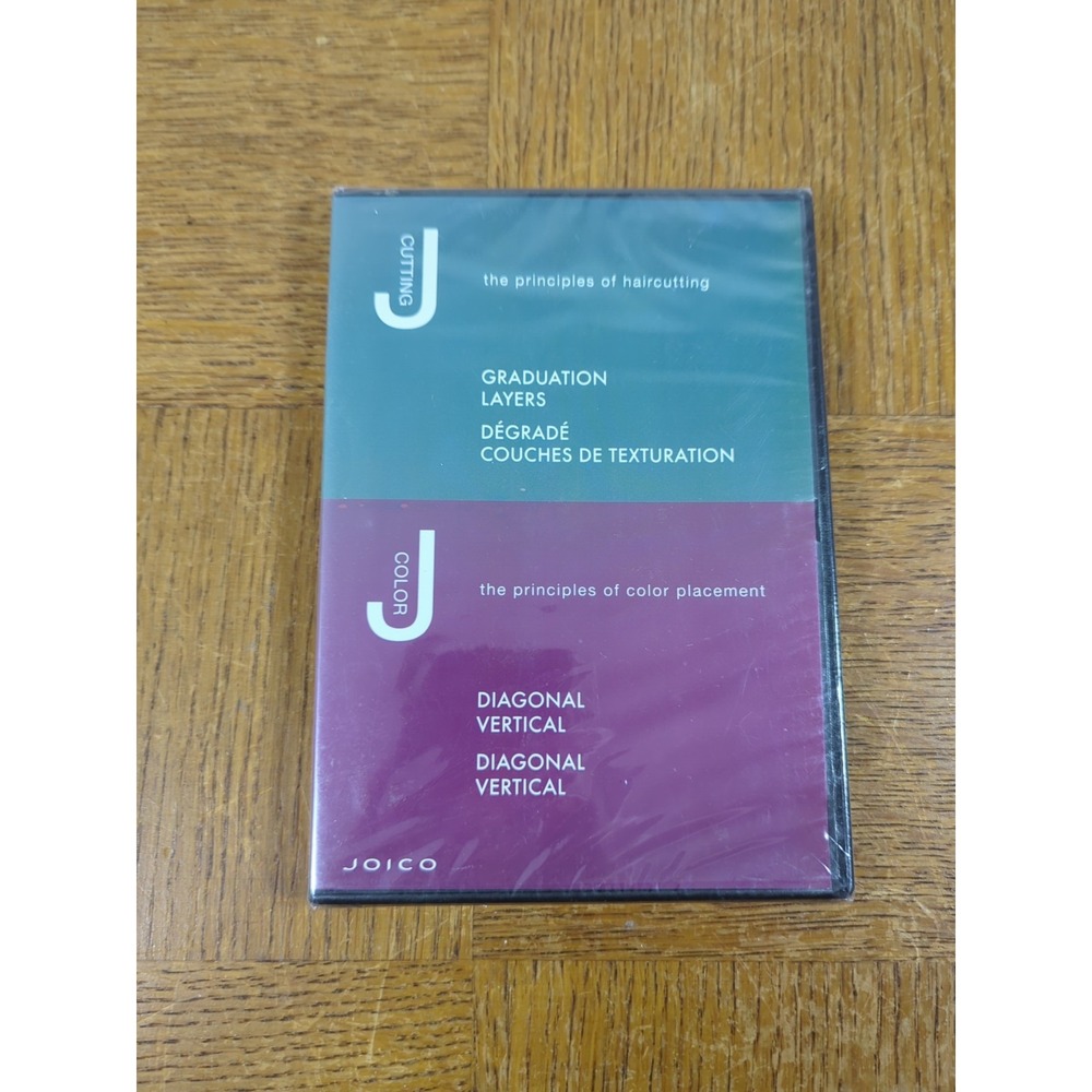 JOICO Principles of Cutting & Color Hair Cosmetology Professional Barber DVD NEW